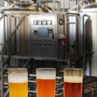 Brewing machine speed control in beverages and bottling